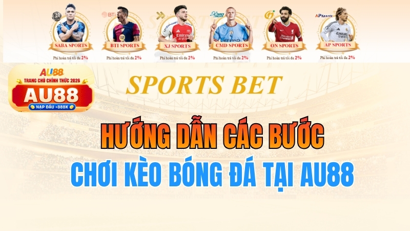 Các Bước Chơi Kèo Bóng Đá Tại AU88